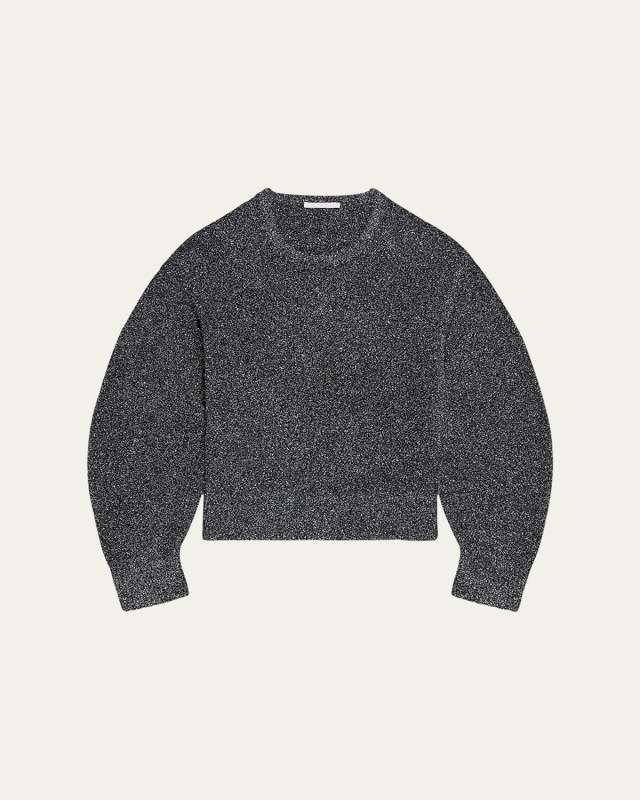 Apex Sparkly Lurex Crewneck Sweater